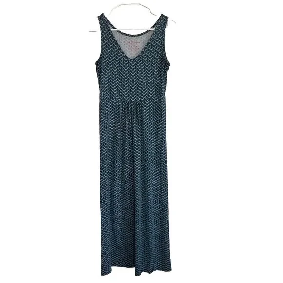 long v neck maxi dress Linen-Blend V-Neck Maxi Dress with Natural Texture – Earth Brown S / Earth Brown